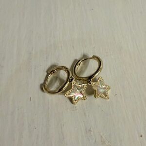 Kendra Scott Jae Gold Star Earrings